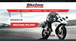 Desktop Screenshot of bikezone.it