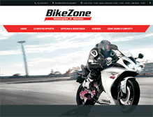 Tablet Screenshot of bikezone.it